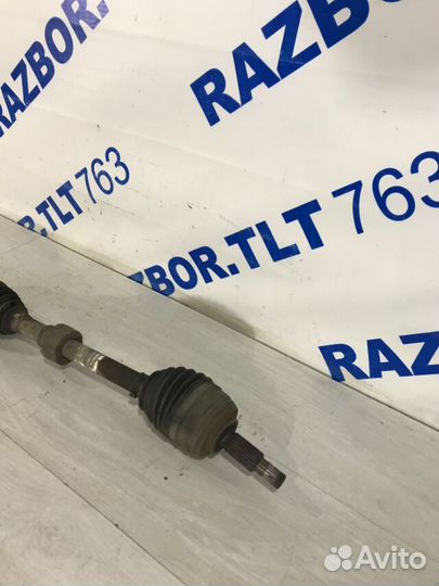 Привод левый renault arkana 1.3 2WD CVT