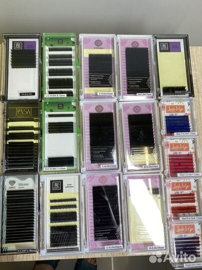 Материалы для наращивания ресниц