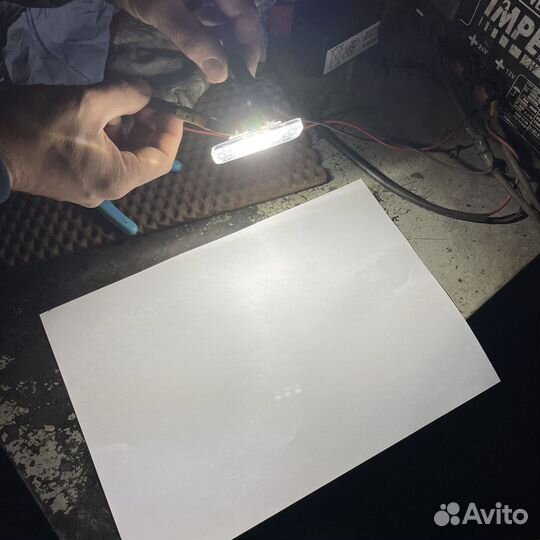 Подсветка номера Mercedes W211 W203 C219