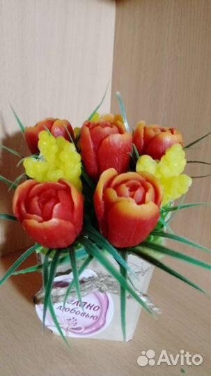 Мыльные букеты