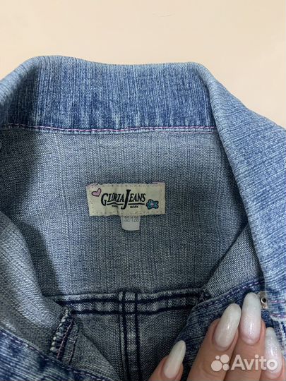 Джинсовая куртка детская