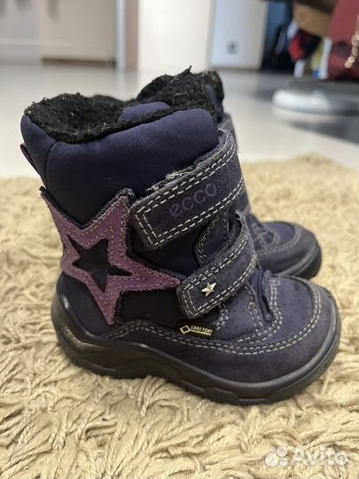 Ботинки ecco 22 осень-зима