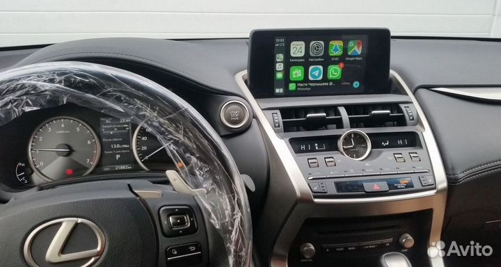 Lexus LX carplay Блок к монитoру/карплей Лексус