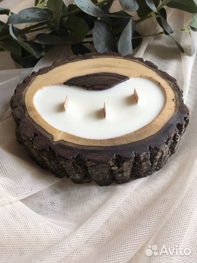 Свеча в дереве