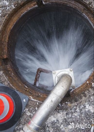 Прочистка канализационной трубы. Гарантия