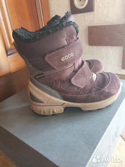 Сапожки ecco biom 25