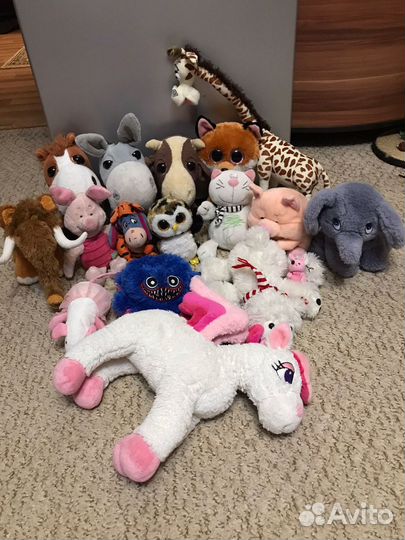 Мягкие игрушки пакетом