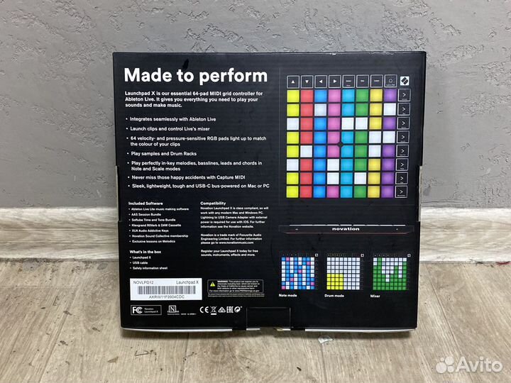 Midi-контроллер Novation Launchpad X