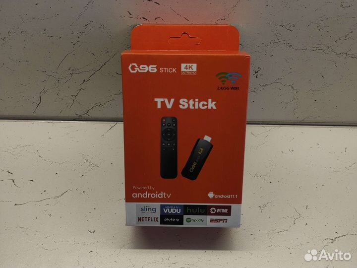 Андроид приставка Tv stick q96 4k
