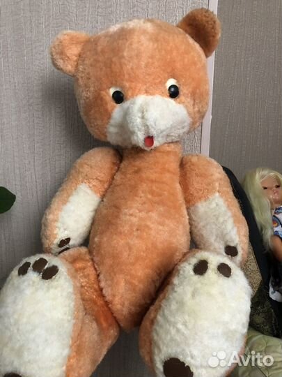 Плюшевый медведь СССР опилки шплинты