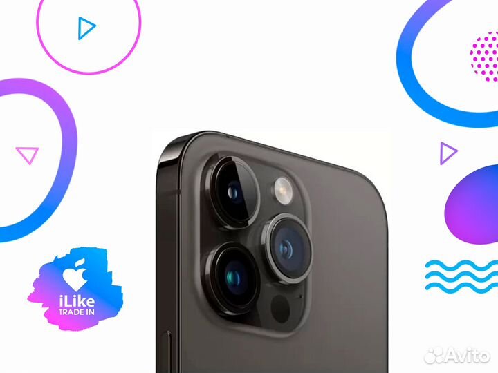Apple iPhone 14 Pro Max 256 Гб Космический черный