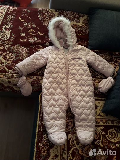 Зимний комбинезон для девочки