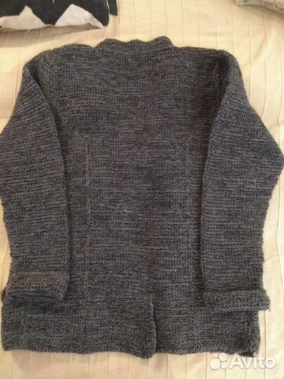 Жакет мужской вязаный