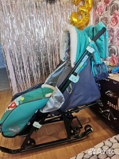 Санки коляска