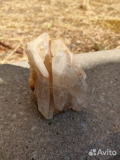 Друза кристаллы кварца натуральный камень