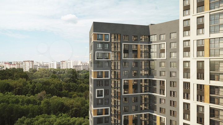 2-к. квартира, 57,7 м², 20/25 эт.