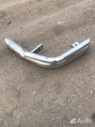 Защита бампера toyota land cruiser 200