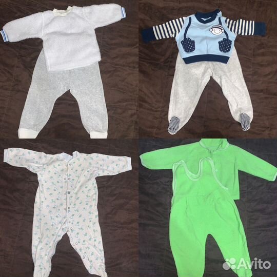 Вещи пакетом на мальчика от 3 мес до 1,5 лет