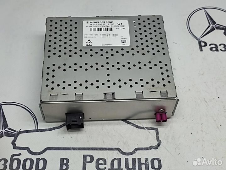 Тв-Тюнер w166 GLE-class 642.826 02.2016