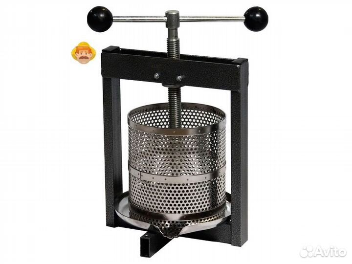 Винтовой пресс ручной, 6 литров