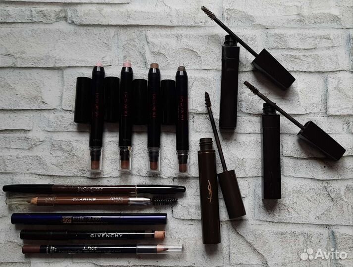 Карандаши для губ, глаз, бровей, тени, корректоры