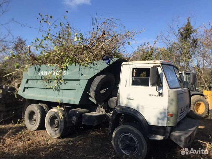 Услуги Экскаватора-погрузчика+Вилы,расчистка участ