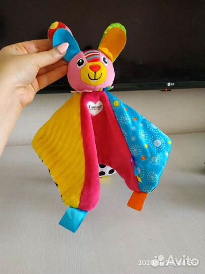 Платочек Зайка Белла Lamaze