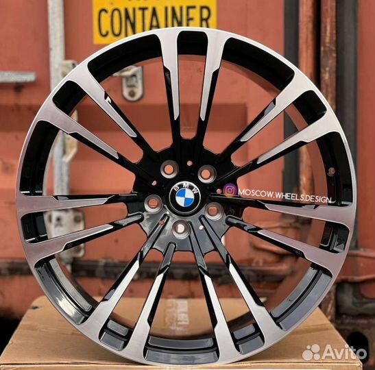 Кованые диски R21 на BMW X5 X6 X7 706М в наличии