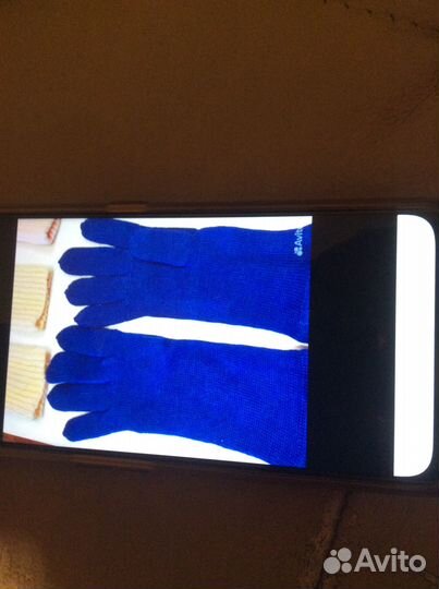 Женские шерстяные перчатки