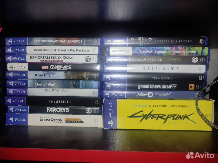 Игры ps4,5