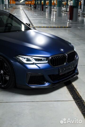 Карбоновый сплиттер BMW G30 Lci Performance