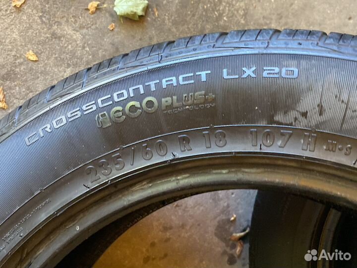 Continental ContiCrossContact LX20 235/60 R18 107H