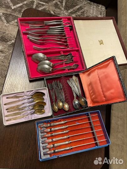 Столовое серебро СССР