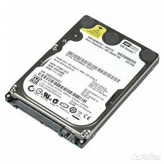 HDD 250 Gb SATA 2.5 для ноутб. Отпр. в регионы