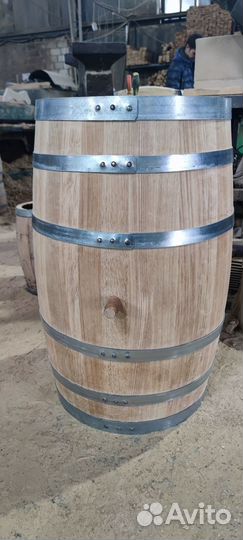 Дубовые бочки 100л из кавказского скального дуба