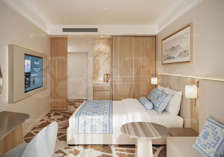 1-к. квартира, 23,7 м², 6/8 эт.