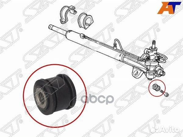 Сайлентблок рулевой рейки honda odyssey 00-04 s