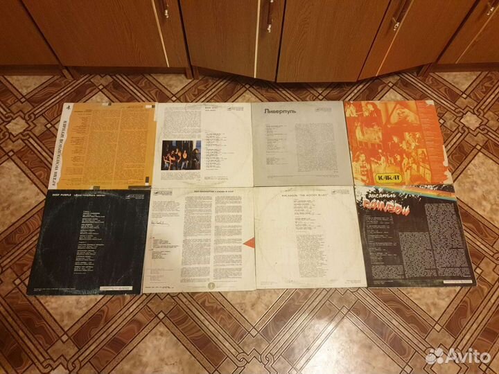 Грампластинки Зарубежные группы 80х И всякое