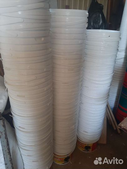 Ведра пластиковые