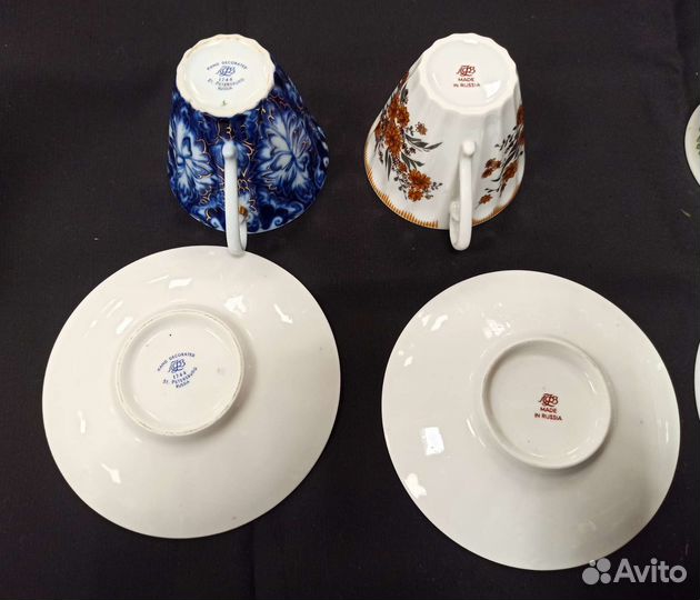 Чайные пара лфз и Дулево