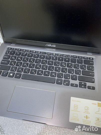 Ноутбук asus Laptop 14 F415EA-EB1272 серый
