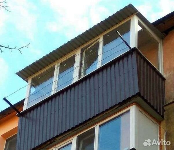 Крыша для балкона
