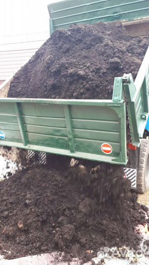 Навоз коровий на соломе