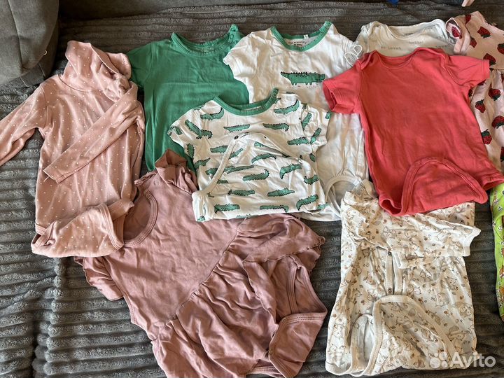 Одежда пакетом 80-86 на девочку