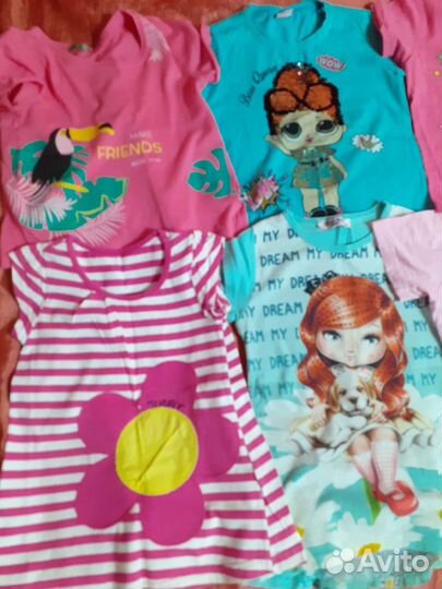 Одежда для девочки пакетом 116
