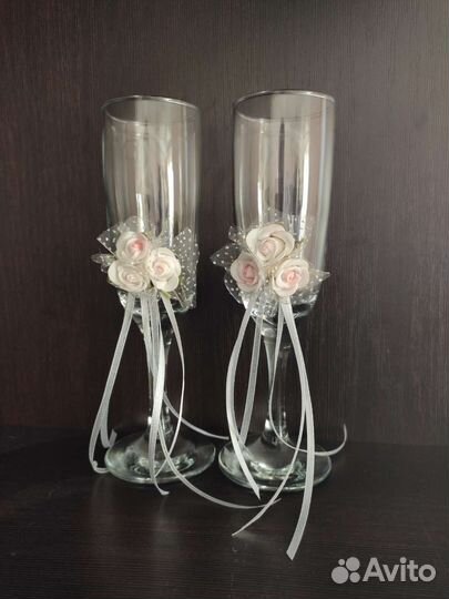 Фужеры свадебные