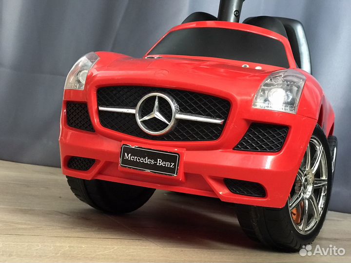 Машинка каталка толокар mercedes