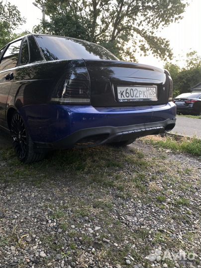 Задний Бампер на приору amg w212