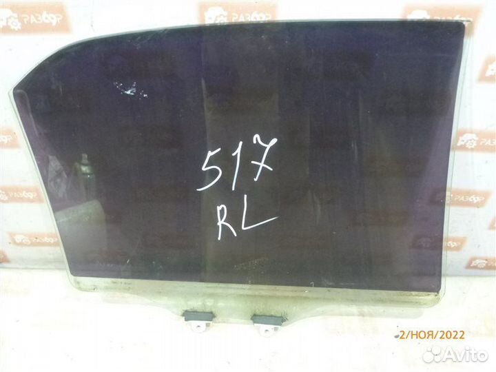 Стекло двери заднее левое Mitsubishi Lancer CS3A