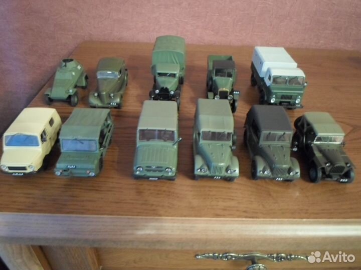 Коллекция моделей автомобилей СССР